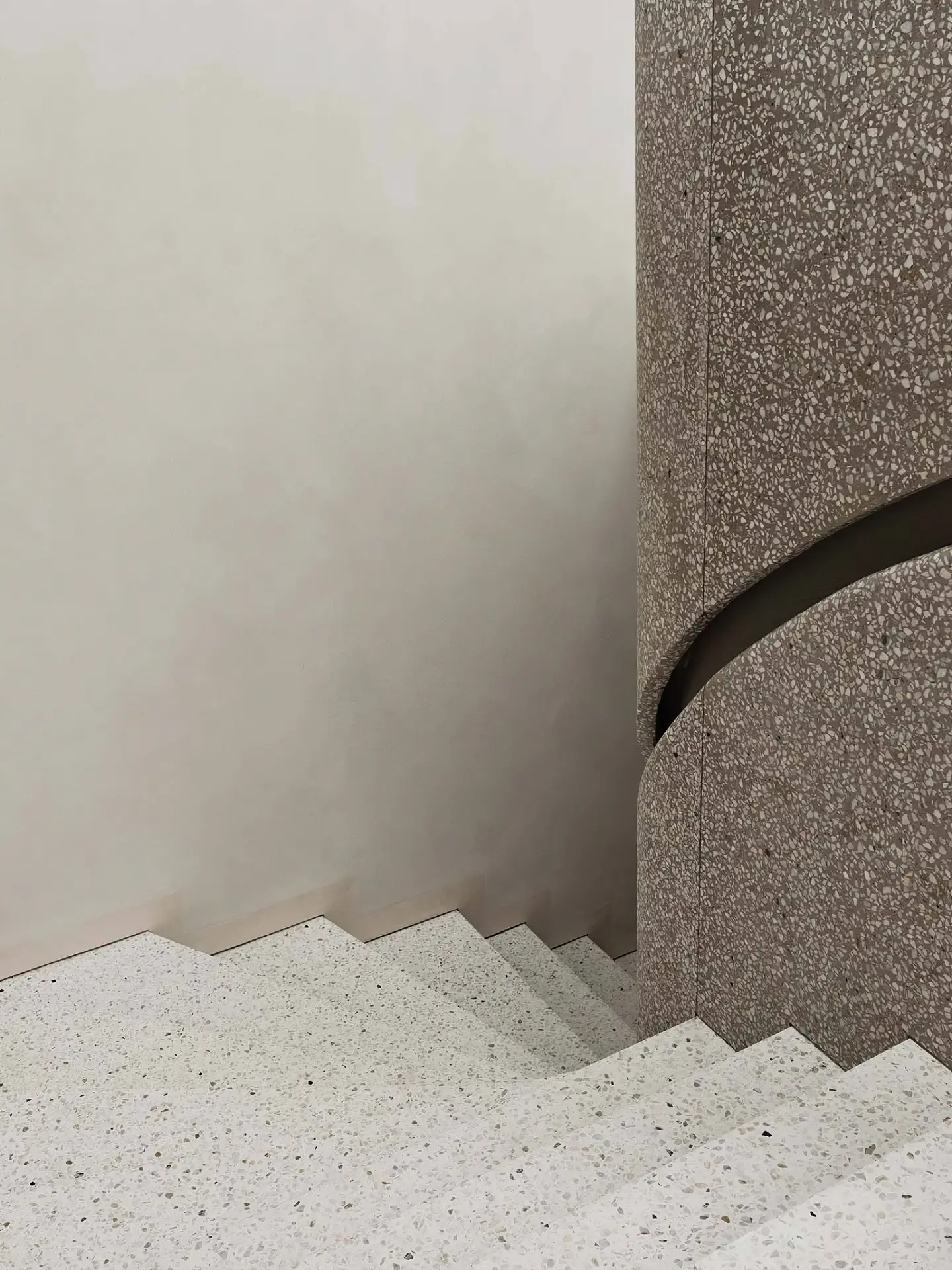 escalier terrazzo